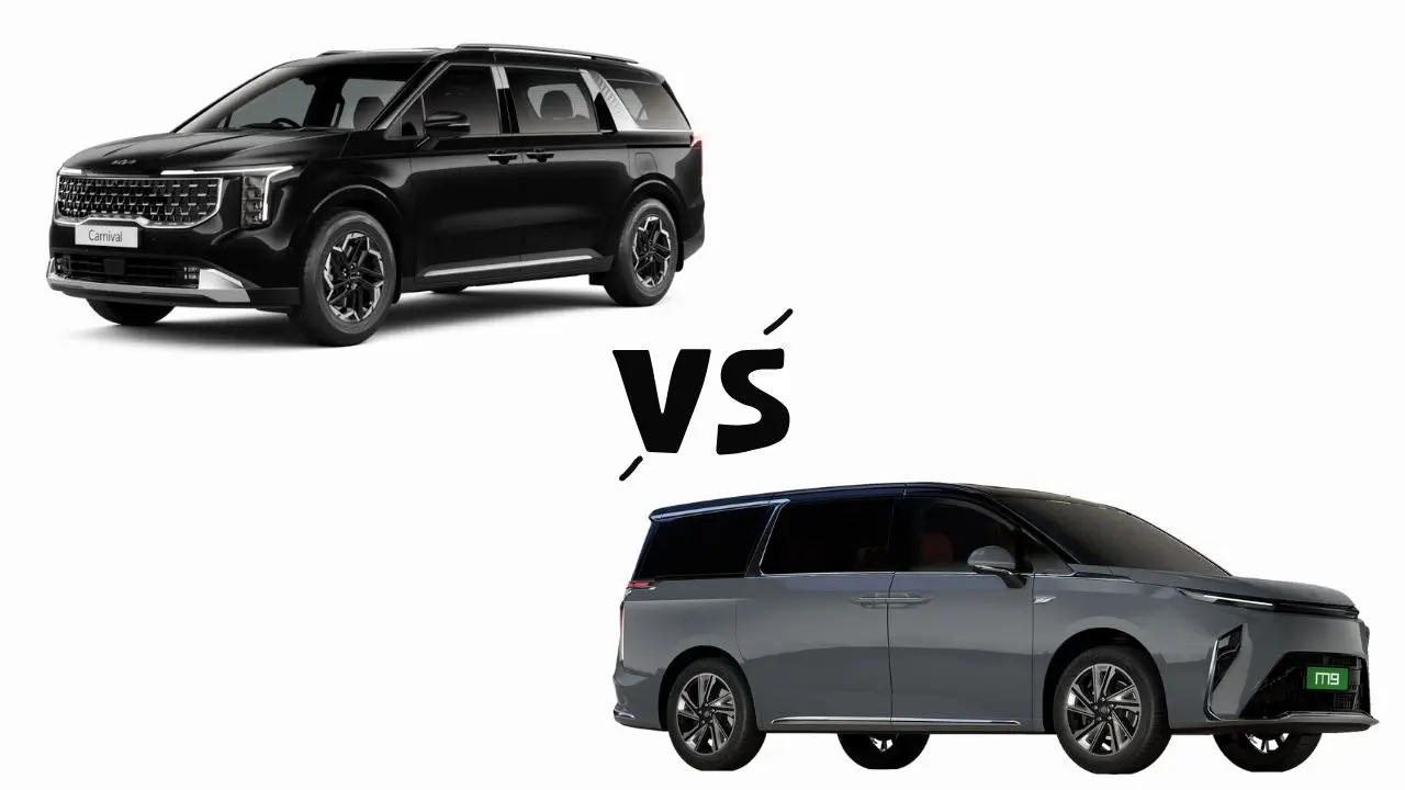 MG M9 vs Kia Carnival