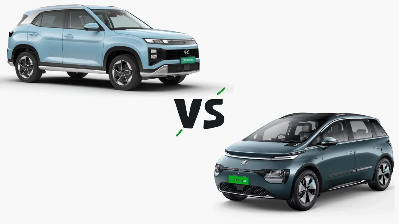 MG Windsor Pro vs Hyundai Creta Electric