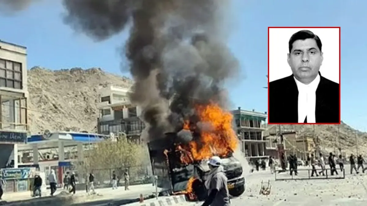 MHA Orders Judicial Inquiry Into Sept 24 Leh Violence, Retd SC Judge BS Chauhan To Lead Probe