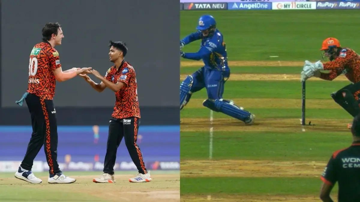 IPL 2025, MI vs SRH: High Drama Ensues At Wankhede Stadium As Ryan Rickleton Gets A Lifeline Despite Being Caught Out! MI vs SRH