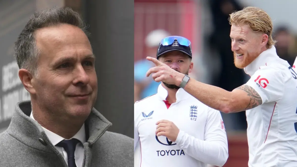 Michael Vaughan and Ben Stokes