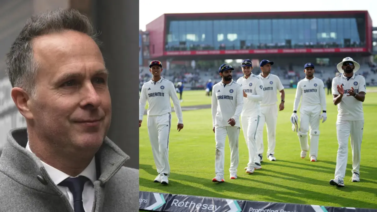 'Inn Ko Nazar Nahi Lagti Kya?': Michael Vaughan's 'Bizarre' Prediction On Manchester Test Attracts Contrasting Reactions From Netizens Michael Vaughan and the Indian cricket team