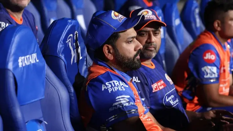 Michael Vaughan critize Rohit sharma said he is playing only because of his name in Mumbai Indians