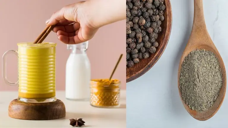 Milk Desi Nuskha: हल्दी वाले दूध में जरूर डालकर पीएं ये एक चीज, नींद और पेट की समस्याओं से मिलेगा छुटकारा Milk Desi Nuskha