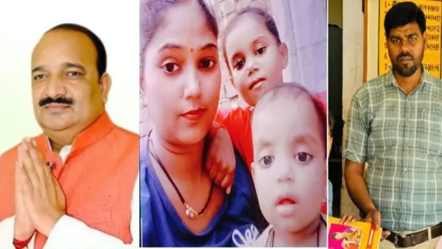 Minister Dinesh Pratap Singh in amethi