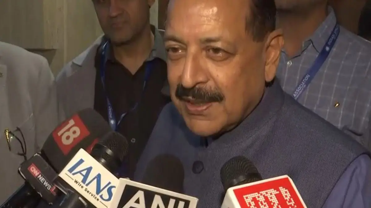Minister of State for Science and Technology Jitendra Singh