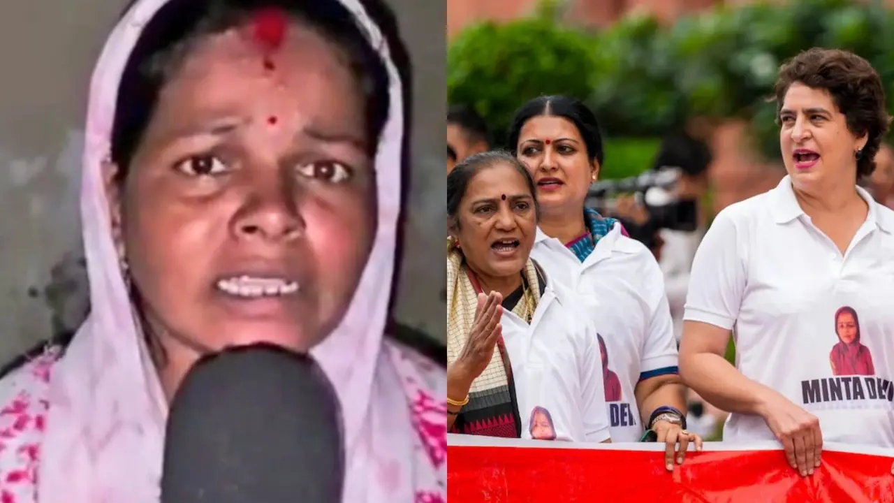 'Who Gave Them Right?' Minta Devi From Bihar Strongly Objected to Congress for Using Her Name, Image During Protest in Parliament Minta Devi Questions Congress' Right To Use Her Name And Image In Parliament Protest