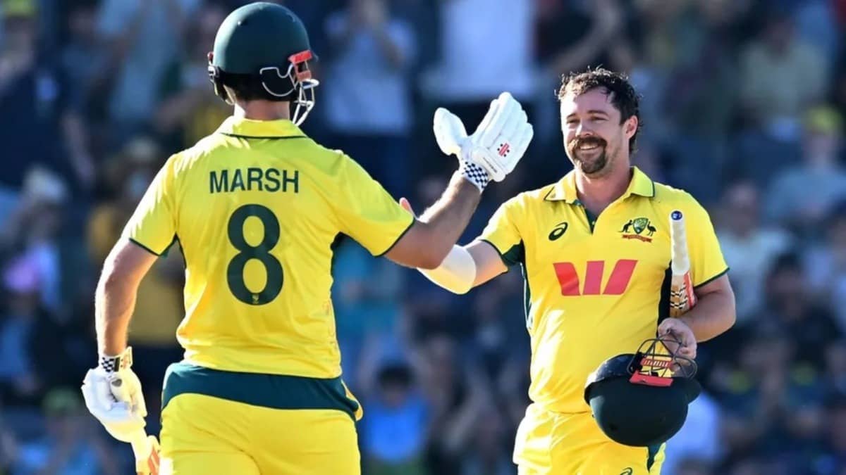 Mitchell Marsh and Travis Head