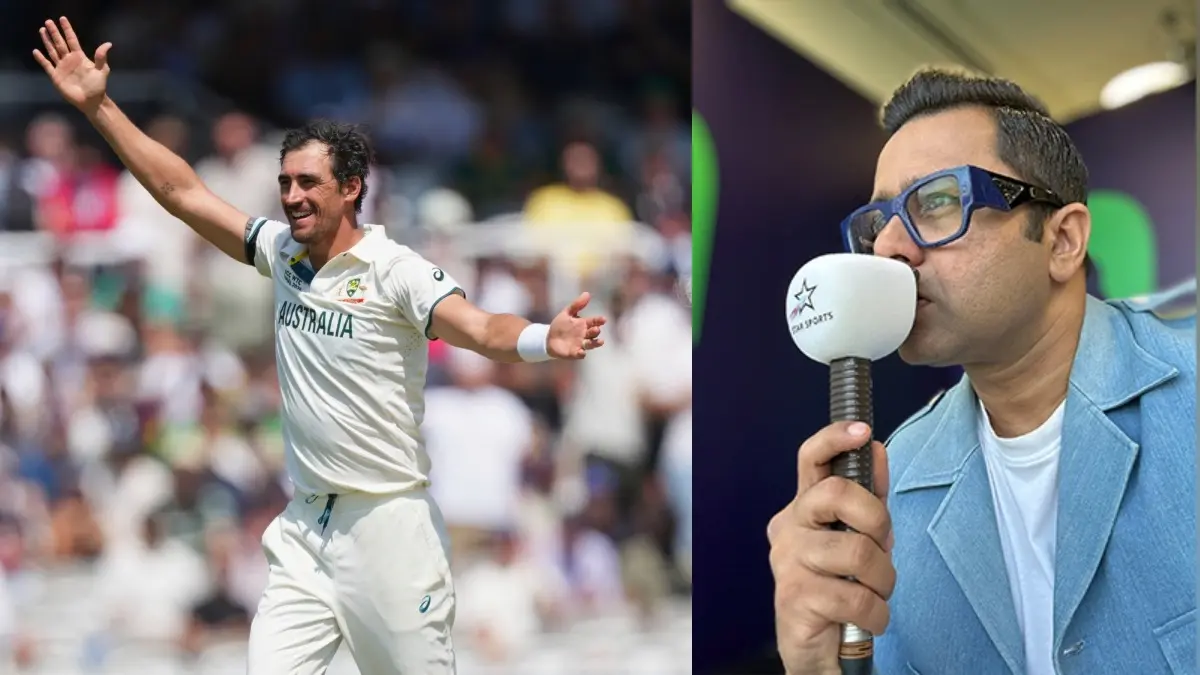 Mitchell Starc and Aakash Chopra