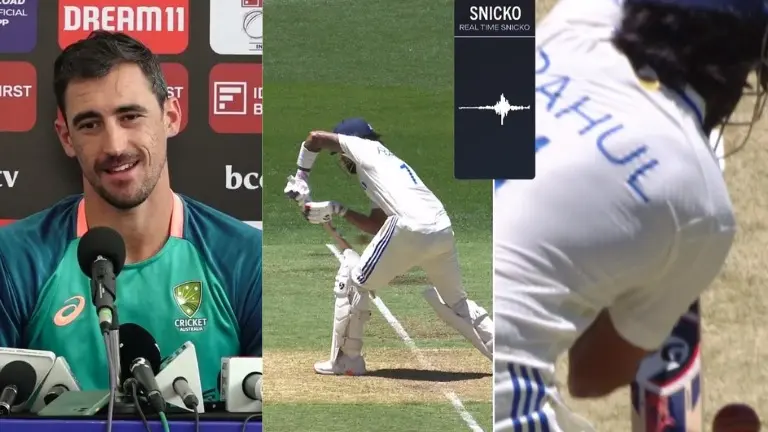 Mitchell Starc on KL Rahul's dismissal