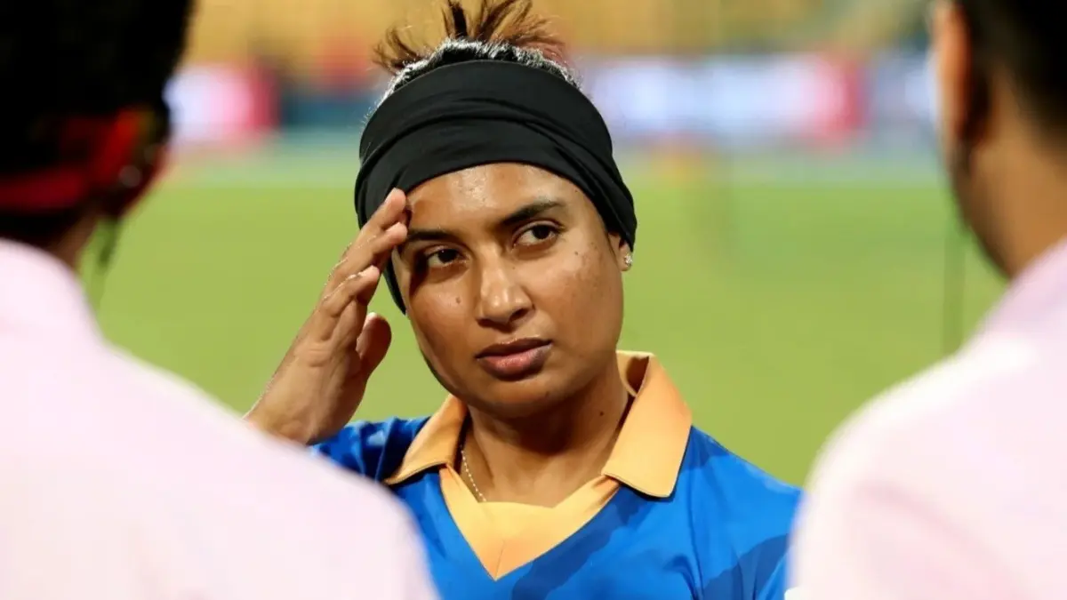 Mithali Raj during Women's Premier League (WPL) 2024