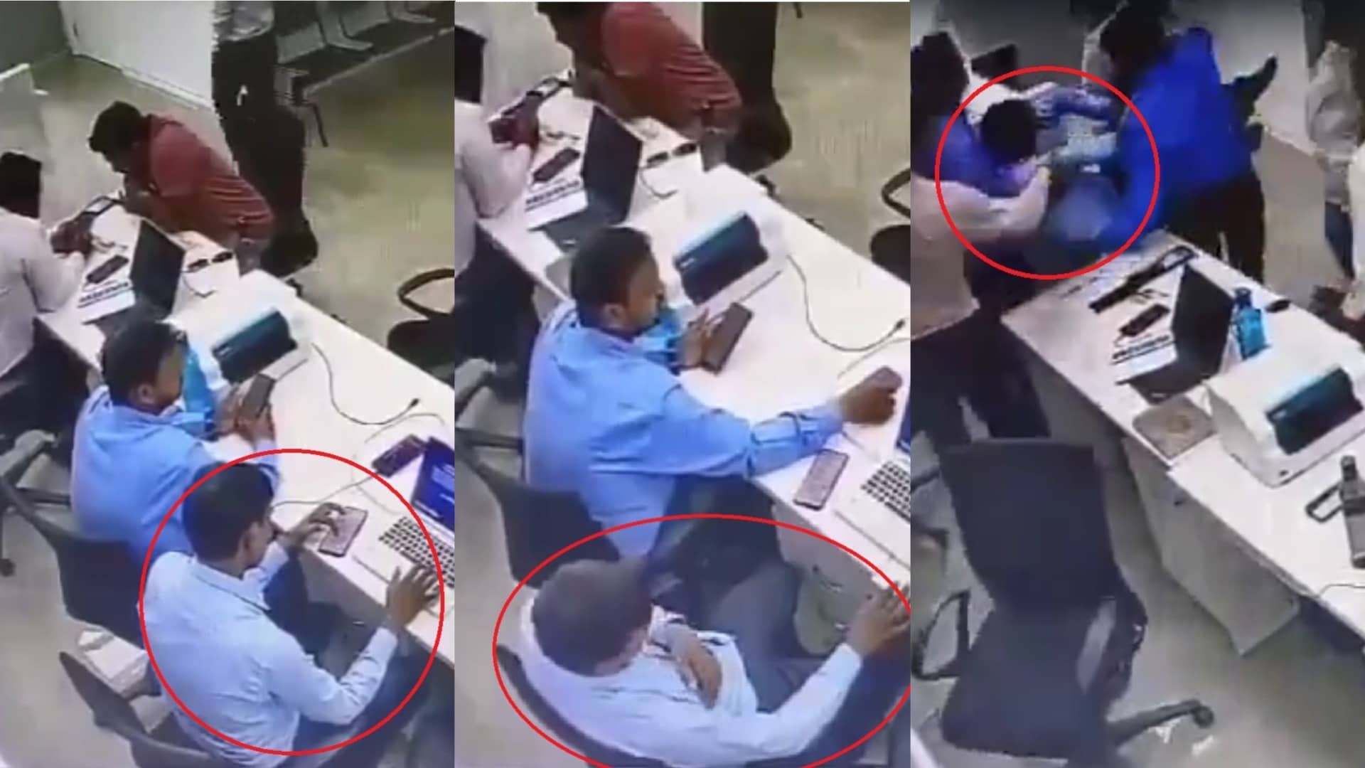 Tragic CCTV Video Shows 30-Year-Old Bank Manager Die Of Cardiac Arrest