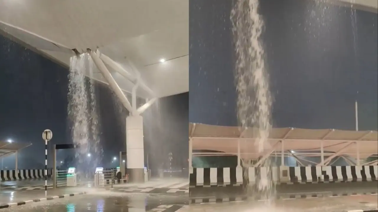 Video: Visuals of Delhi Airport's Terminal-1 Moments Before Roof Collapse Goes Viral Delhi airport Roof collapse
