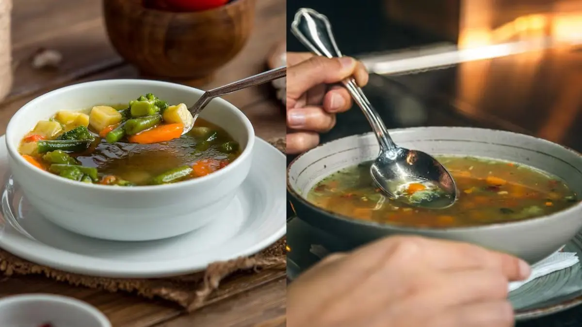 mixed vegetable soup for winter season to relief cough and cold sabjiyon ka soup banane ki vidhi