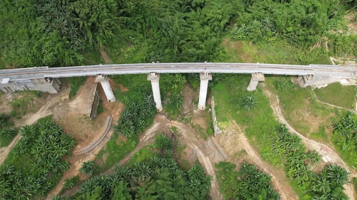 Mizoram to Get Its First Railway Station Today: Key Details of the Bairabi–Sairang Project