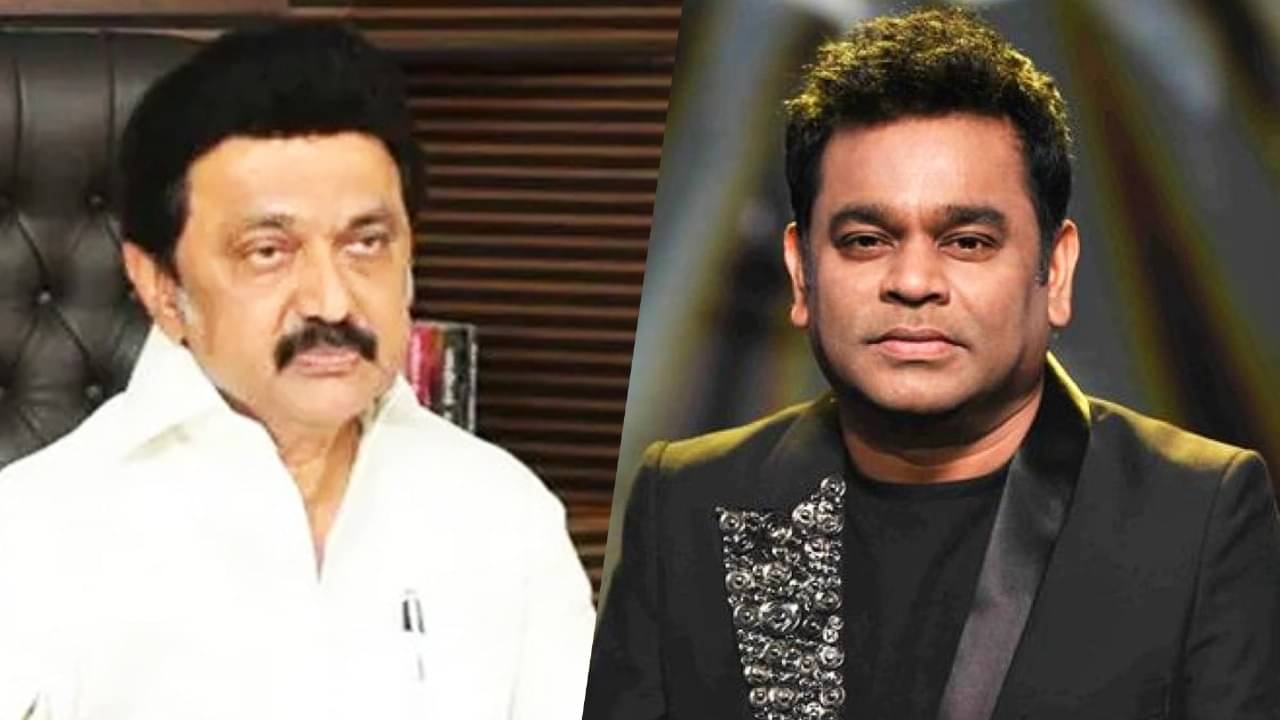 MK Stalin & AR Rahman