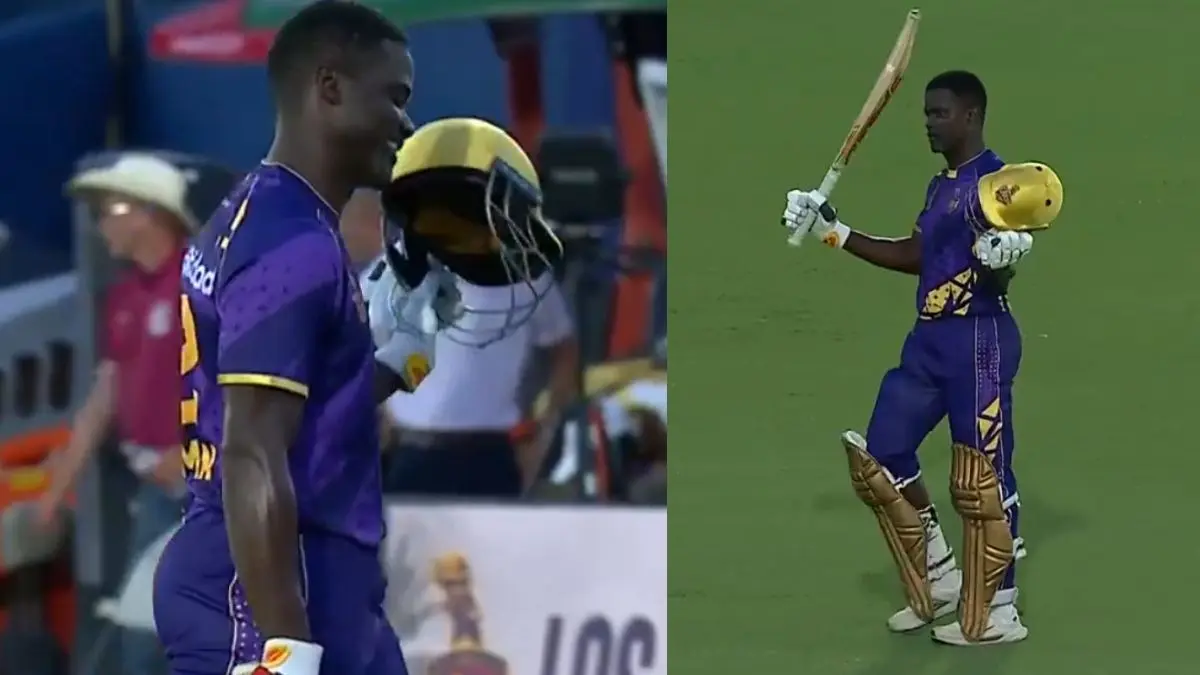 mlc 2025 andre fletcher retired out after century fans shocked by Los Angeles Knight Riders decision