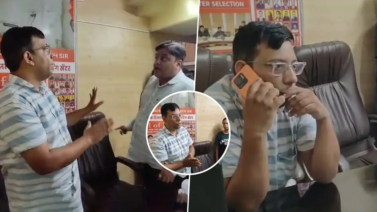 MNS Workers Assault Coaching Director in Kalyan for ‘Cheating Students’ with Fake GST Inspector Claim - Watch Video MNS Attacks Coaching Director Over "Fake GST" Cheating Claims