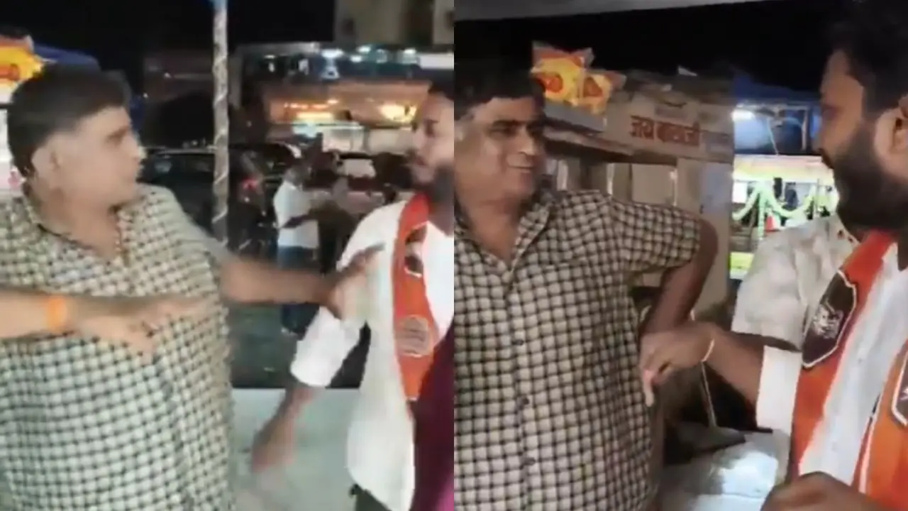 MNS Worker Slaps Restaurant Owner For Not Speaking Marathi, Viral Video