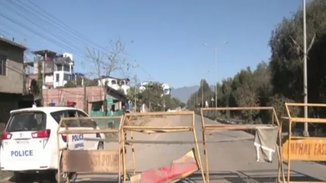 Manipur On Edge: Kuki-Zo Groups Enforce Indefinite Shutdown In Manipur, Normal Life Disrupted