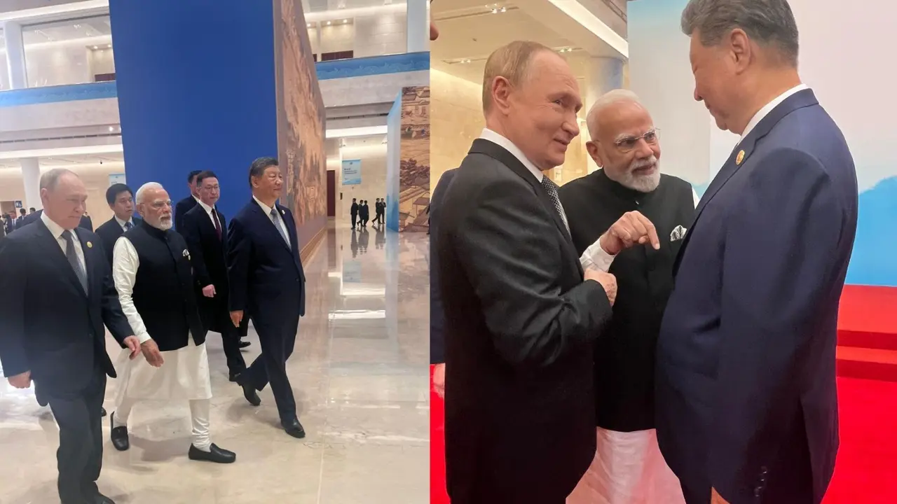 Modi-Xi-Putin bonhomie on full display at SCO