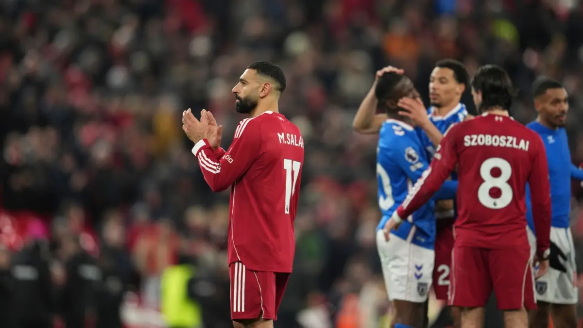 Mohamed Salah during English Premier League