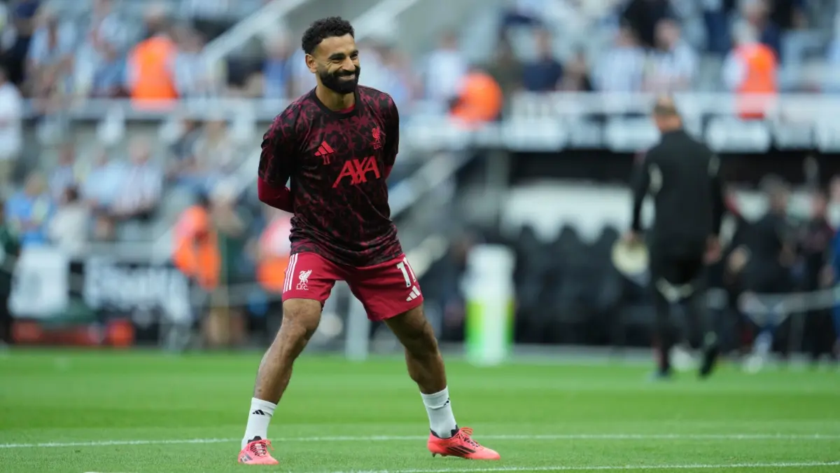 'It Becomes Easier For Them': Mohamed Salah Snubs Liverpool, Picks The Strongest Contender To Win The Premier League Title Mohamed Salah during Liverpool's training session