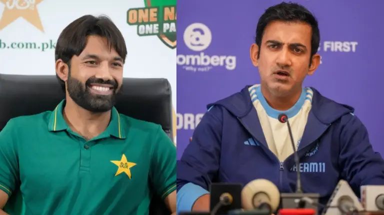 Mohammad Rizwan and Gautam Gambhir