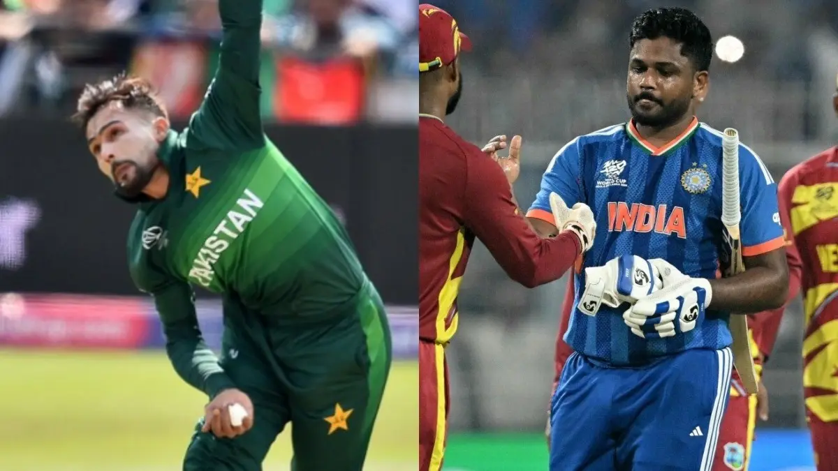 'India Not Playing Good': Ex-Pakistan Cricketer Mohammed Amir Makes Shock Remark After Sanju Samson's T20 WC Heroics Mohammed Amir, Sanju Samson