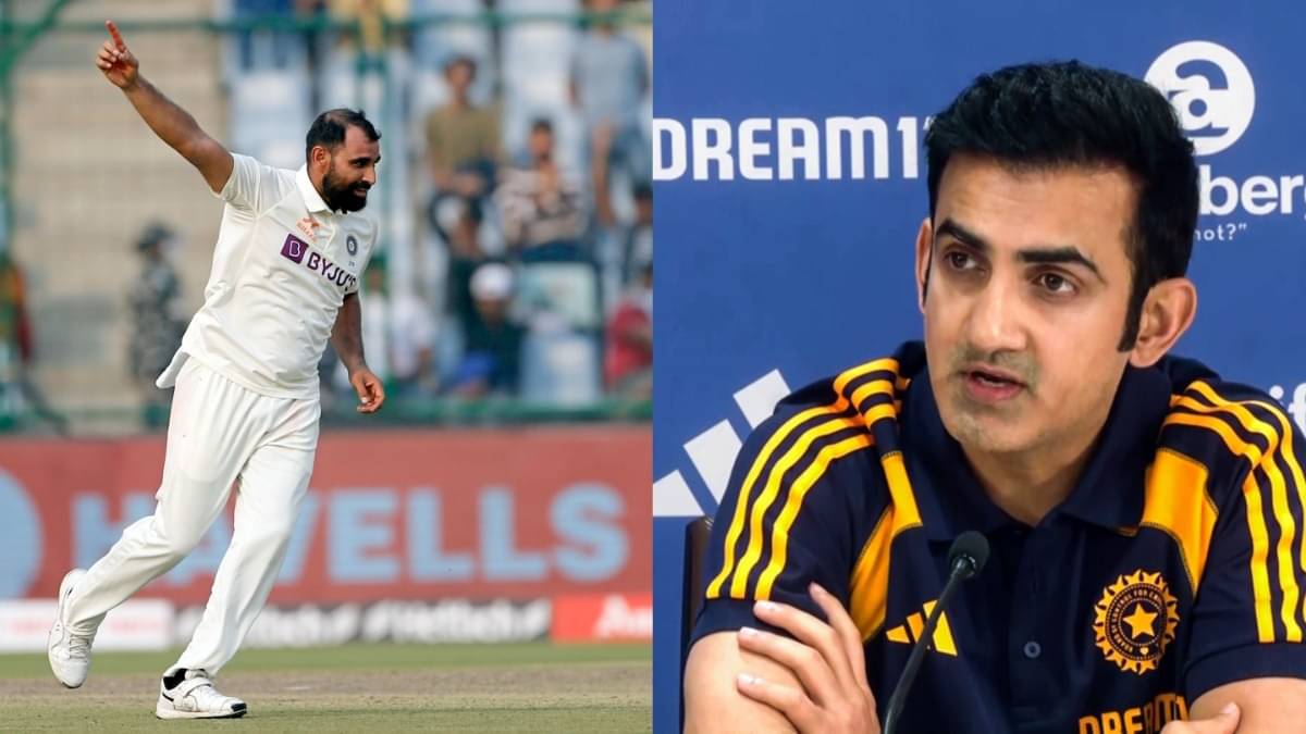 Mohammed Shami and Gautam Gambhir