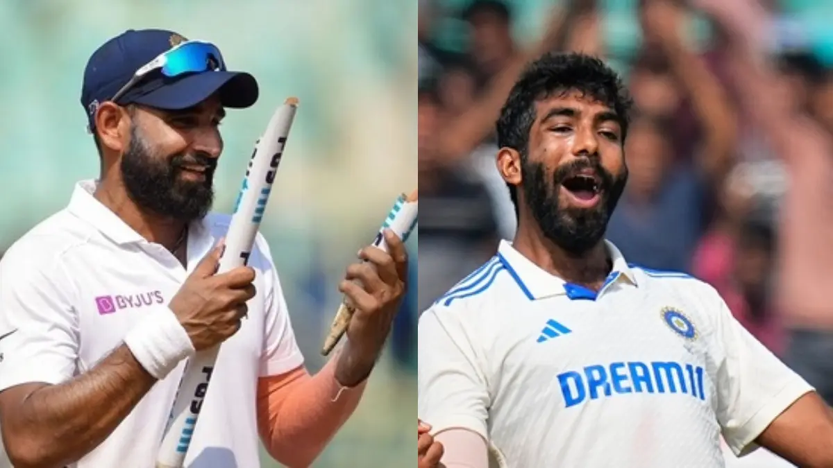 'These Two Guys Finish IPL Without Any Concerns': Rohit Sharma Banks On Jasprit Bumrah And Mohammed Shami For England Tour Mohammed Shami and Jasprit Bumrah
