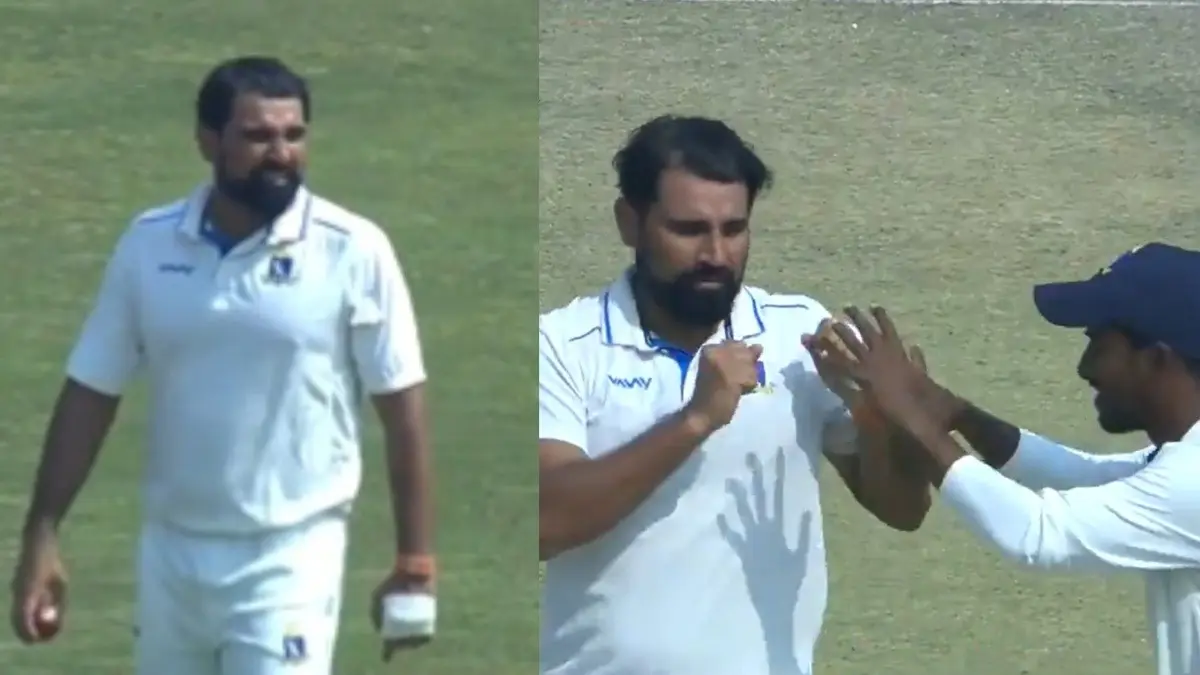 Ranji Trophy: Mohammed Shami Sends Reminder To BCCI Selectors With Fiery 8-Wicket Spell For Bengal In Semi-Finals Mohammed Shami in action for Bengal against J&K