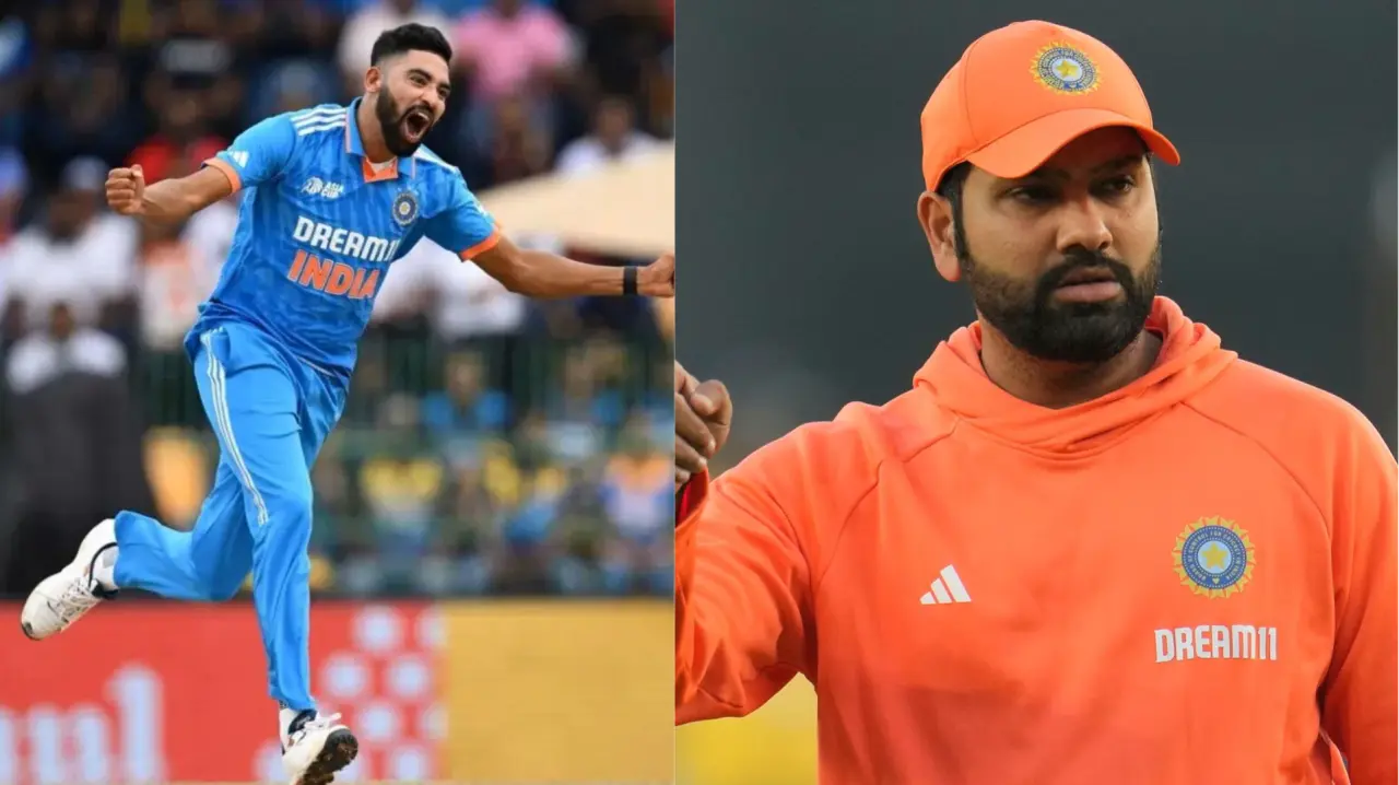 Mohammed Siraj break silence on champions Trophy snub Rohit Sharma old ball claim