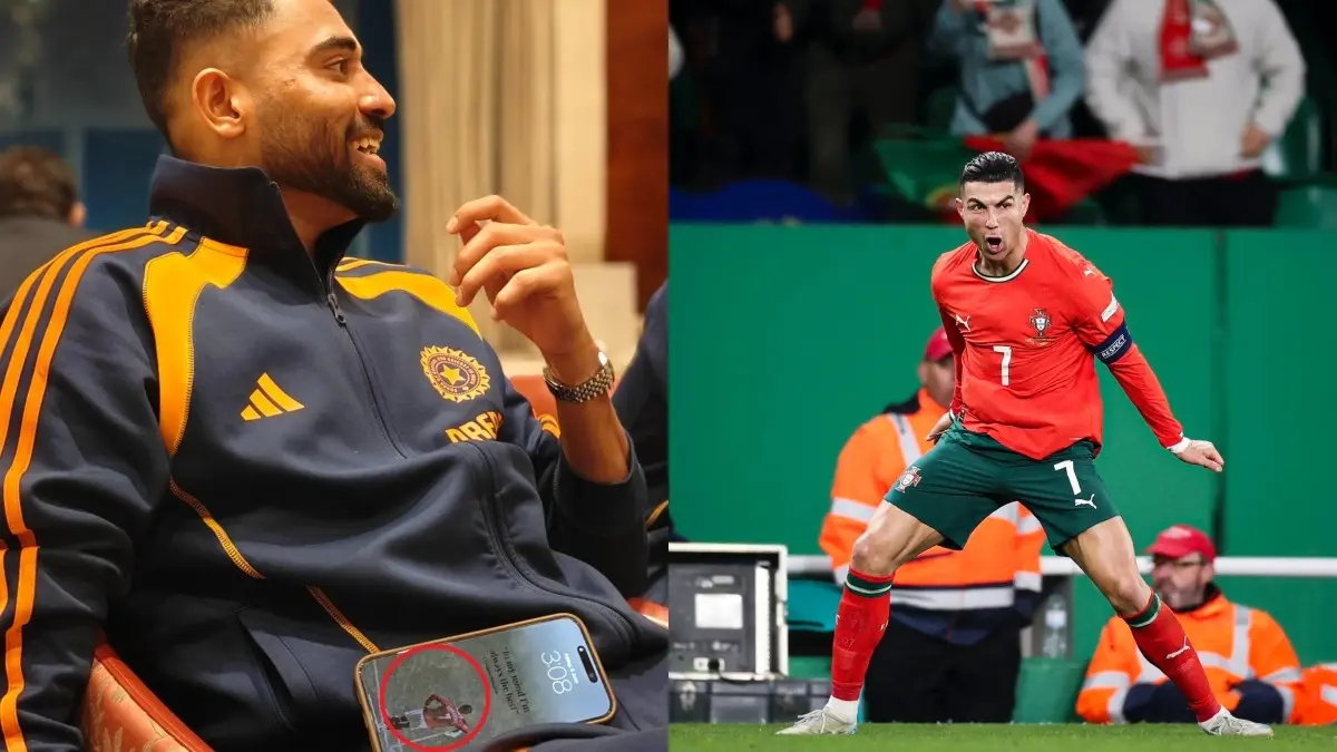 Team India Star Mohammed Siraj Flaunts His Love For Cristiano Ronaldo In Unique Style While Flying Out To England: 'In My Mind I'm Always The best' Mohammed Siraj flaunts his love for Cristiano Ronaldo