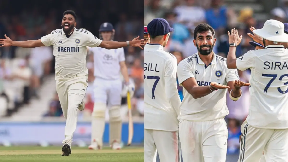 Mohammed Siraj, Jasprit Bumrah