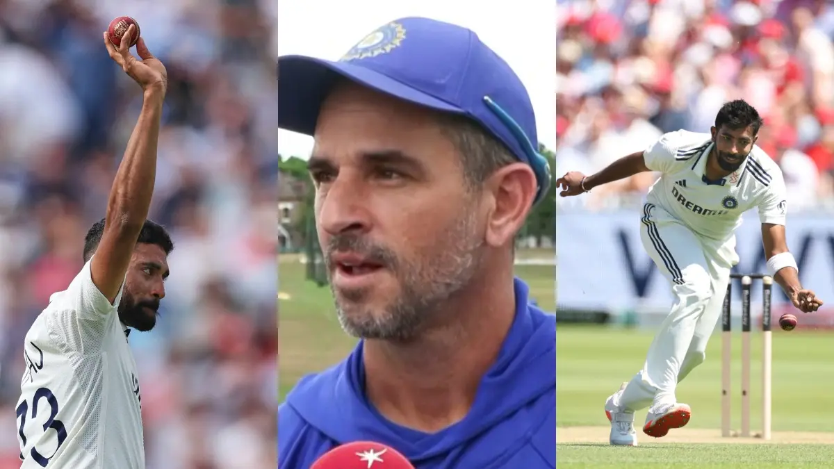 Ryan ten Doeschate Sets Record Straight On Bumrah's Workload Management Citing Mohammed Siraj: 'We Often Take For Granted' Mohammed Siraj, Ryan ten Doeschate, Jasprit Bumrah