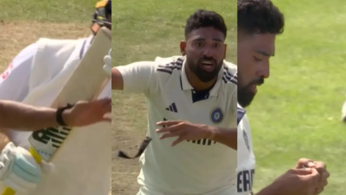 IND vs ENG: Joe Root Breaks Mohammed Siraj's Fitness Band After Colliding With Indian Seamer On Day 03 In Manchester Test - WATCH Mohammed Siraj's fitness band gets broken after colliding with Joe Root in the Manchester Test on Day 3