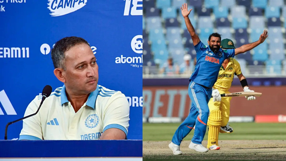 Mohammede Shami hits back at Ajit Agarkar