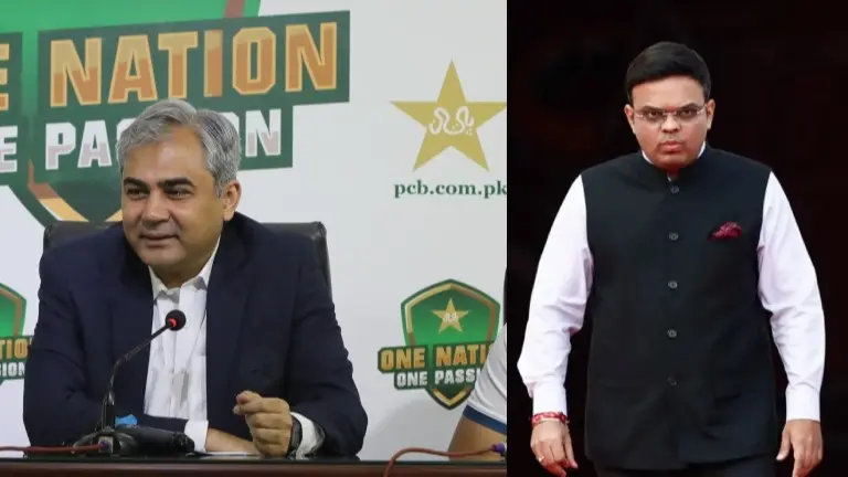 Champions Trophy 2025: PCB Surrender to BCCI's Demand, Accept 'Hybrid Model' For India Matches Mohsin Naqvi and Jay Shah