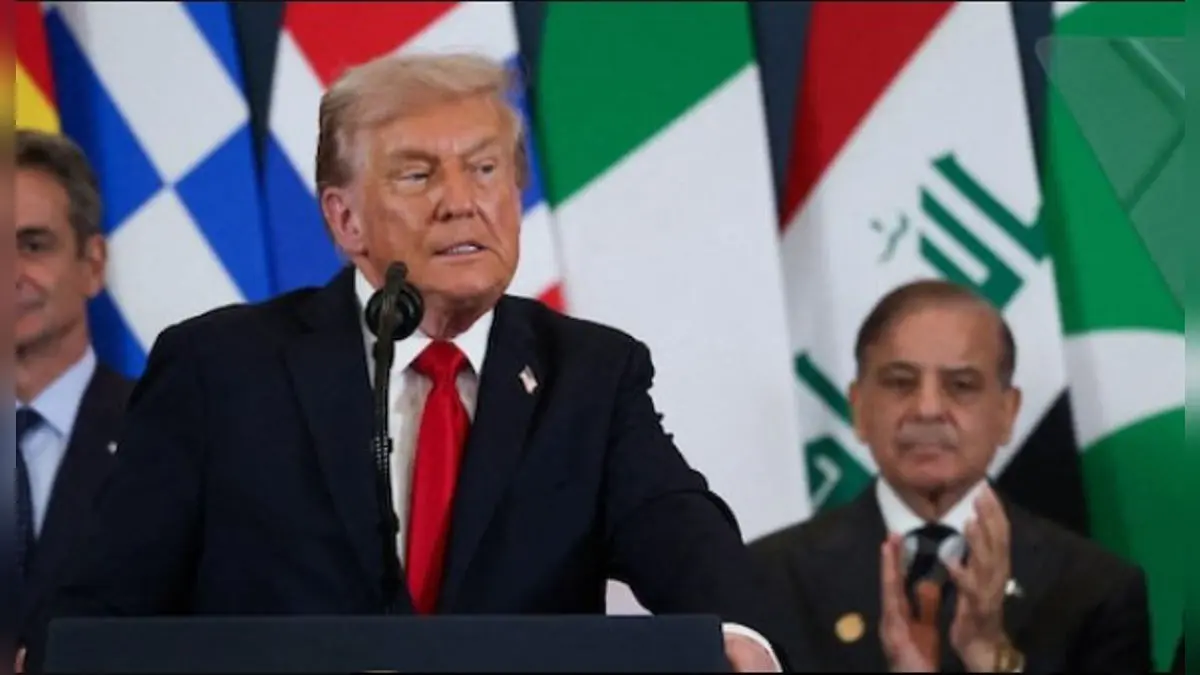 Moment Viral: With Shehbaz Sharif Watching, Trump’s Praises For 'Great Country' India And 'Very Good Friend' PM Modi Overshadows Pakistan