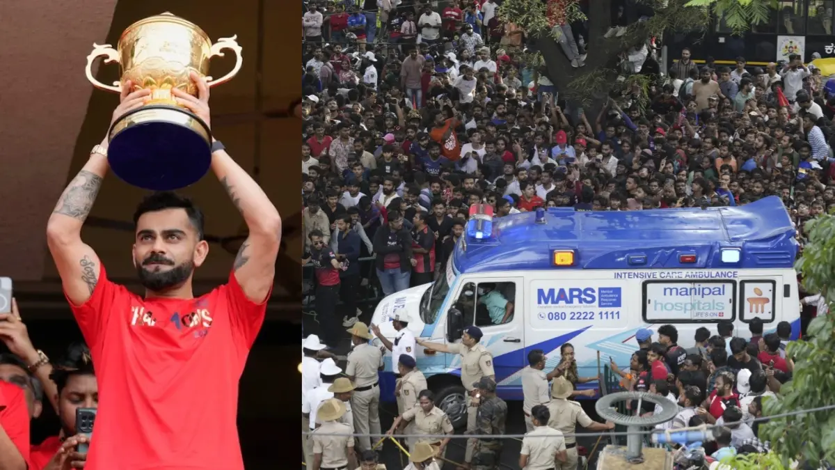 'You Ran Away From The Country To London': Virat Kohli Blasted Over His Latest Comments On Chinnaswamy Stampede During RCB's Victory Parade Moments from RCB's victory celebrations at the Chinnaswamy