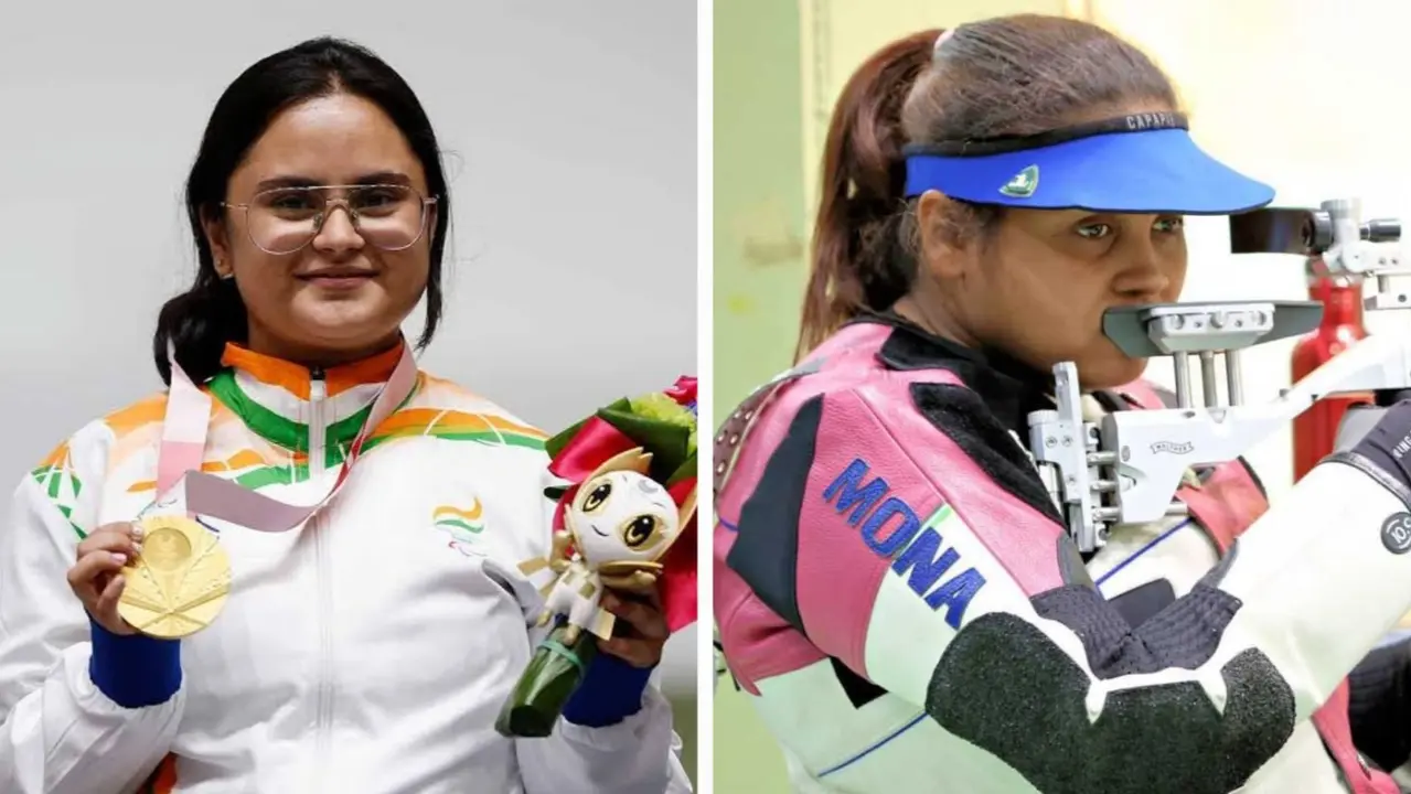 Paralympics: Double Podium For India in Paris; Avani Lekhara Wins Gold Medal, Mona Wins Bronze Mona Agarwal and Avani Lekhara