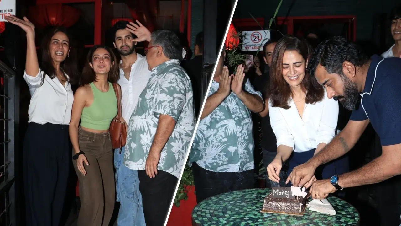 Mona Singh celebrated her birthday in Mumbai on Oct 8