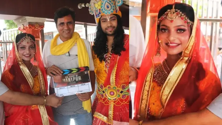 हैवी लहंगा और भारी जूलरी... दुल्हन बनीं मोनालिसा, एक्ट्रेस बनने का सपना हुआ पूरा, तस्वीरें वायरल Monalisa