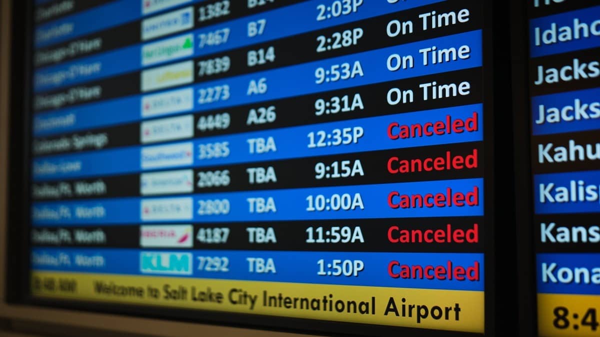 Monster Winter Storm Triggers Thousands Of Flight Cancellations, Power Outages Across US