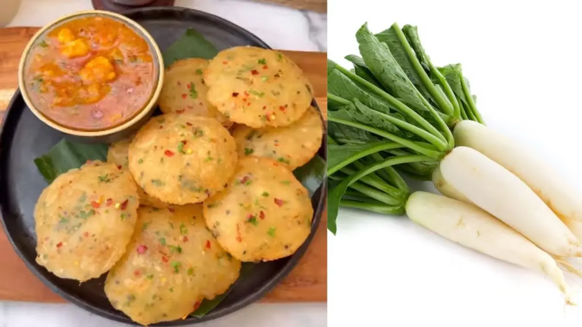 Mooli Poori Recipe: मूली से झटपट तैयार करें ये हेल्दी क्रिस्पी ब्रेकफास्ट, सर्दियों में सेहत के लिए भी फायदेमंद Mooli Poori Recipe