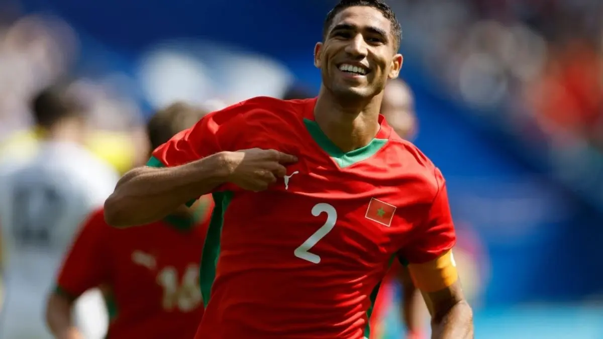 Morocco captain Achraf Hakimi