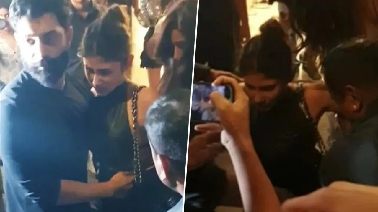 Oops Moment! Mouni Roy Tumbles After New Year Party, BFF Disha Patani Comes To Rescue | WATCH Viral Video Mouni Roy's video from New Year party goes viral