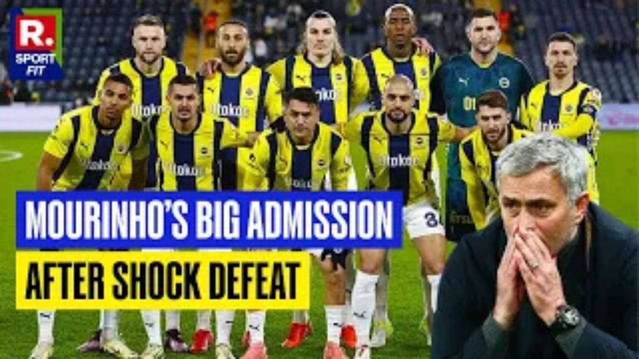 Mourinho's Big Admission