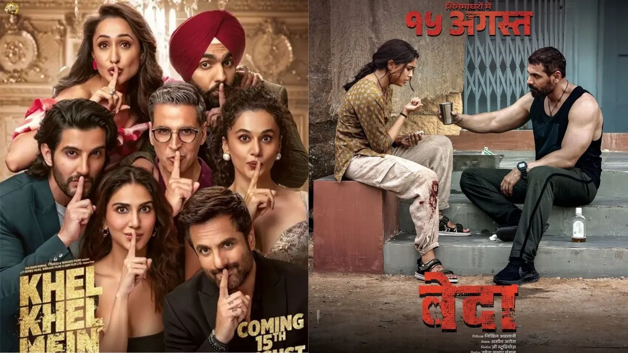 Box Office: With Stree 2 Leading By Miles, Khel Khel Mein And Vedaa Battle For Distant 2nd Spot movies